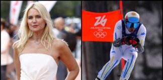 A Bormio spunta… Valeria Mazza: la top model in tribuna per il figlio Tiziano Gravier alle Olimpiadi