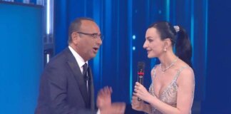Arisa offre tranquillanti a Carlo Conti… ma è FantaSanremo