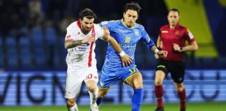 Il Monza passa sul campo della Carrarese: 0-1 firmato da Hernani Carrarese Monza