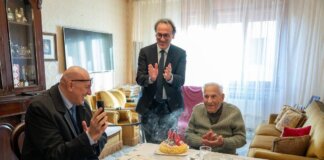 Crosetto e il caffè con il papà di Bonelli: “Ex combattente di 102 anni che ha fatto la storia d’Italia”