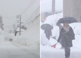 Giappone, forti nevicate lungo la costa ovest: 30 morti e 324 feriti