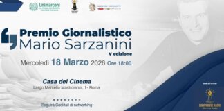 Giornalisti, il 18 marzo il premio Sarzanini: Cassiano (Adnkronos) tra i vincitori con Saviano e Zanchini