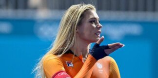 Jutta Leerdam, oro e record olimpico a Milano Cortina. Il fidanzato Jake Paul piange in tribuna