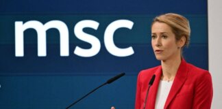 Kallas: “La Russia non è superpotenza, la sua economia è in rovina”