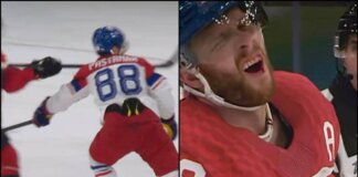 Milano Cortina, bastonata al volto durante Canada-Repubblica Ceca di hockey. Cos’è successo