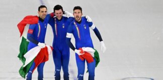 Milano Cortina, oro Italia in inseguimento squadre pattinaggio velocità: chi sono i campioni olimpici Ghiotto, Giovannini e Malfatti