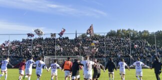 Arezzo corsaro a Gubbio: decide un gol di Ravasio nella ripresa