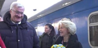 Von der Leyen in Ucraina con Costa: “Pace a vostre condizioni”. Zelensky: “Putin ha fallito”