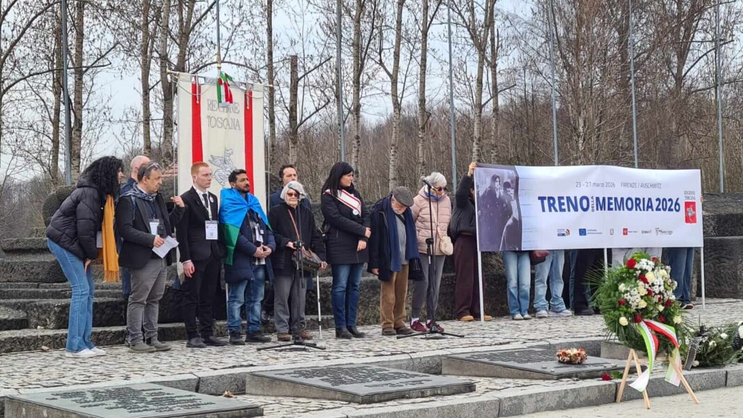 Cerimonia Birkenau - treno memoria 2026
