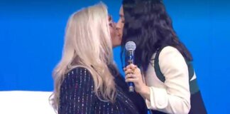Levante dopo Sanremo: “Non c’è stata censura”. E poi bacia in diretta Mara Venier