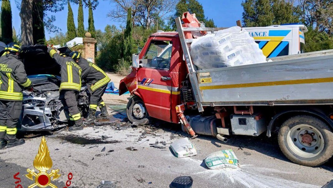 Incidente stradale Pomarance
