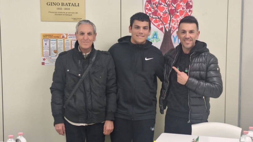tre familiari donatori sangue lucca