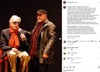 Addio a Nanni Cagnone, il poeta e scrittore aveva 86 anni: il post di Vasco Rossi