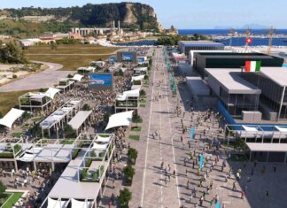 America’s Cup, Sport e Salute svela render su basi team a Bagnoli