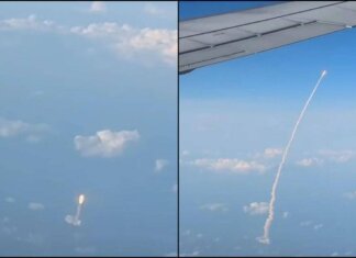 Artemis II verso la Luna, il lancio visto dai passeggeri in volo