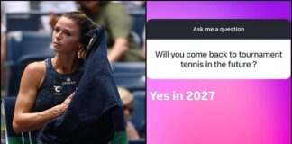 Camila Giorgi di nuovo in campo dopo il ritiro: “Nel 2027 torno a giocare tornei Wta”