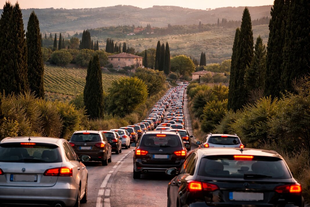Esodo festività Pasqua traffico intenso