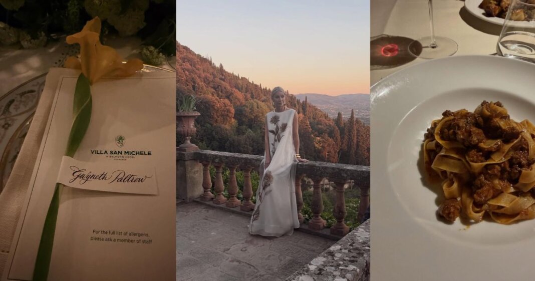 Paltrow Villa San Michele