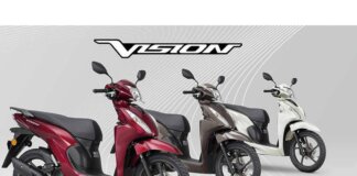 Honda Vision 110 2026, nuovi colori per lo scooter urbano