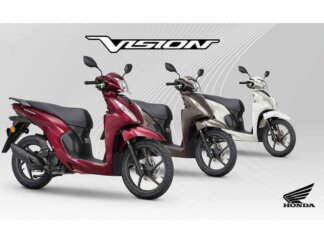 Honda Vision 110 2026, nuovi colori per lo scooter urbano