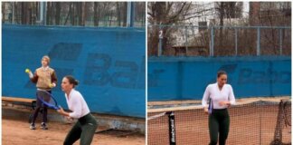 Kostyuk torna in Ucraina e si allena… con le sirene antiaeree