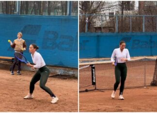 Kostyuk torna in Ucraina e si allena… con le sirene antiaeree