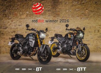 Le Suzuki GSX-8T e GSX-8TT vincono il Red Dot Design Award