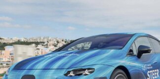 Mercedes EQS introduce lo steer-by-wire