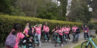 Prevenzione, a Roma la pedalata del Policlinico Campus Bio-medico contro il tumore al seno