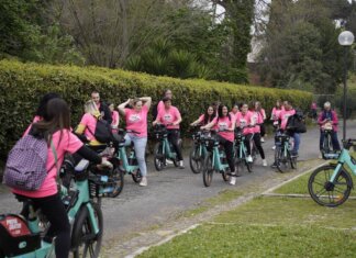 Prevenzione, a Roma la pedalata del Policlinico Campus Bio-medico contro il tumore al seno