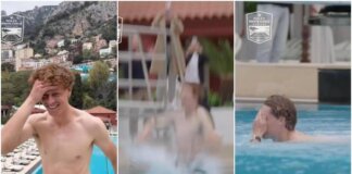 Sinner, festa a Montecarlo con… tuffo in piscina