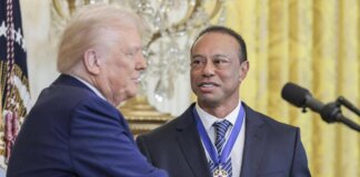 Tiger Woods alla polizia dopo l’incidente: “Ero al telefono con Trump”