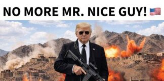 Trump, fucile in mano e messaggio all’Iran: “Il Bravo ragazzo non c’è più”