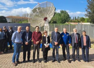Inaugurato a Pisa il radiotelescopio per studenti più grande d’Italia: mapperà la Via Lattea anche di giorno UniPi