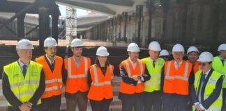 Salvini a Firenze con Giani e Funaro: sopralluogo cantiere Av. Con ministra Locatelli alla Leopolda Salvini a Firenze con Giani e Funaro: sopralluogo cantiere Av. Con ministra Locatelli alla Leopolda