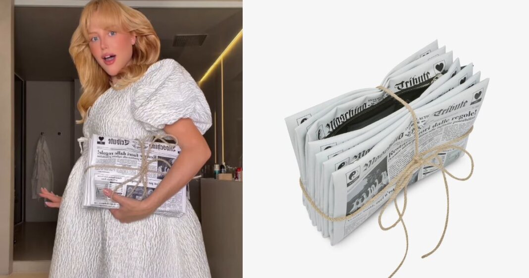 moschino newspaper