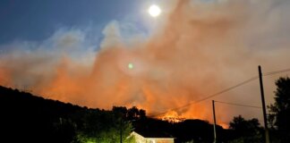 Incendio sul monte Faeta contenuto per il 70 per cento: bruciati 710 ettari di bosco