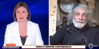 Mauro Corona sbotta a E’ sempre Cartabianca: “Berlinguer si è stancata di me”