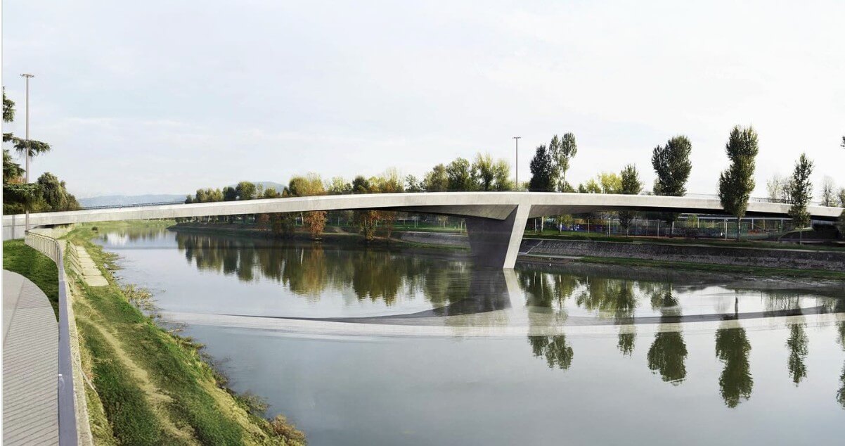 firenze inaugura il nuovo ponte fra bellariva e il parco dell8217anconella da Corrieretoscano.it firenze inaugura il nuovo ponte fra bellariva e il parco dell8217anconella