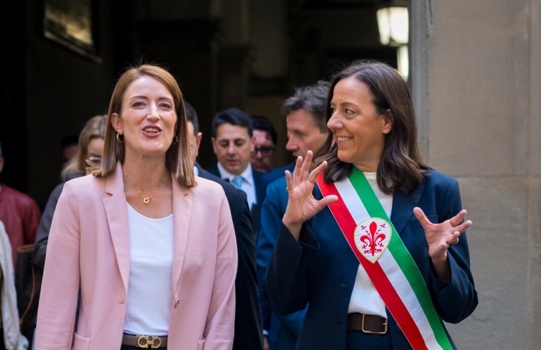 Roberta Metsola a Firenze: 