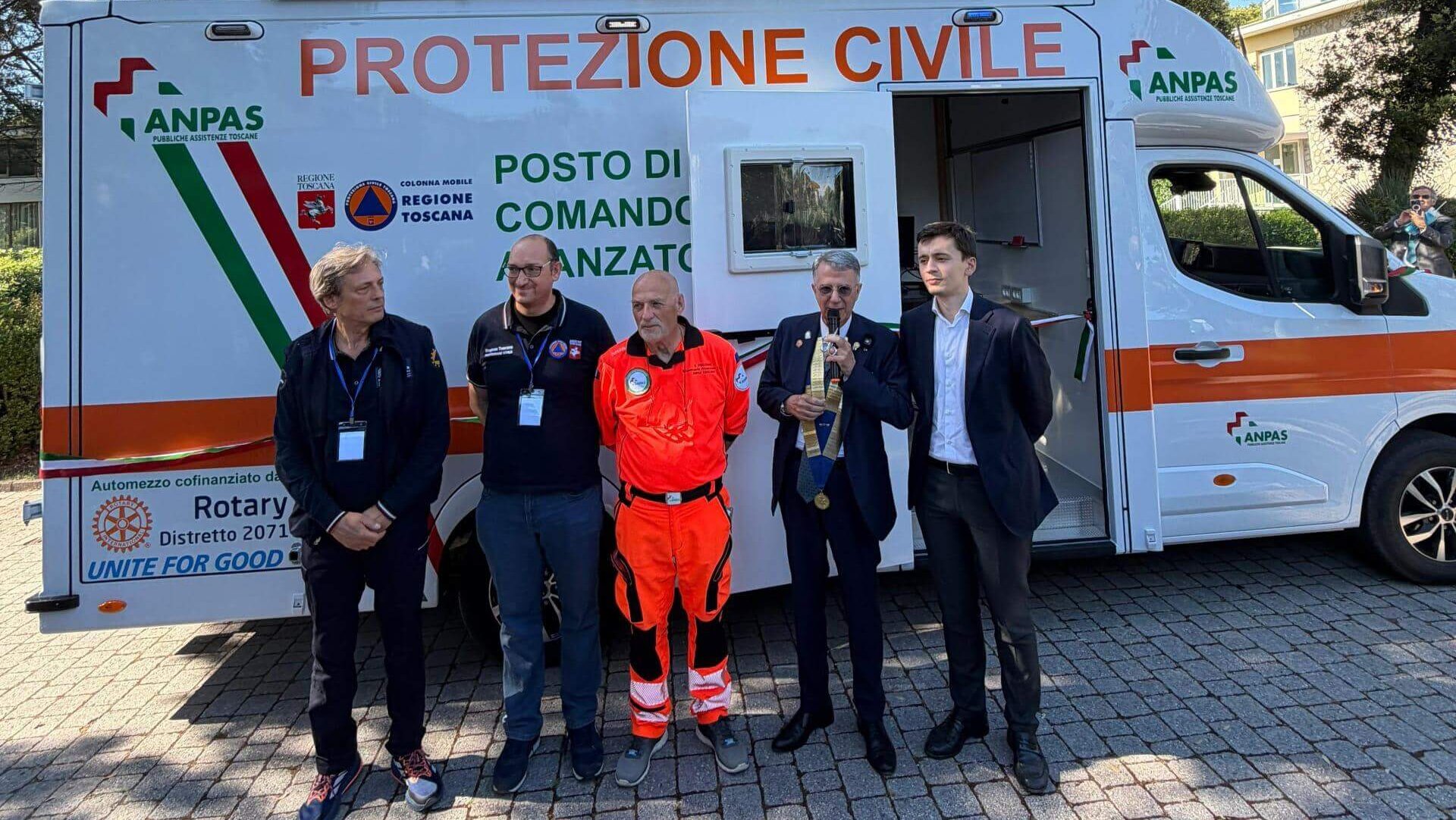 emergenze e logistica sul campo a tirrenia la consegna di una sala operativa mobile ad alta tecnologia da Corrieretoscano.it emergenze e logistica sul campo a tirrenia la consegna di una sala operativa mobile ad alta tecnologia