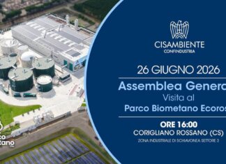 Assemblea Generale Cisambiente Confindustria 2026 al Parco Biometano Ecoross