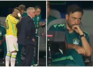 Brasile, Ancelotti fa entrare Neymar e il figlio Davide scuote la testa – Vide