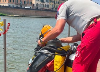 Dramma a Pisa: trovato cadavere un giovane disperso in Arno