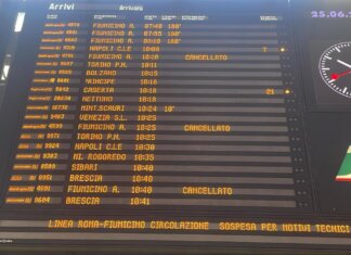 Roma, circolazione sospesa tra Tiburtina e aeroporto Fiumicino: treni cancellati