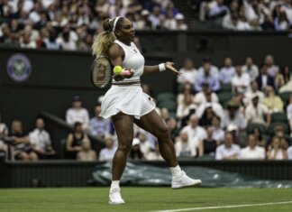 Serena Williams subito k.o. a Wimbledon, Joint vince in 3 set
