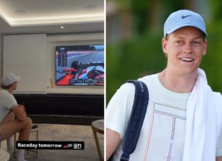 Sinner passione F1, Leclerc ‘sorpassa’ e Jannik… esulta – Il video