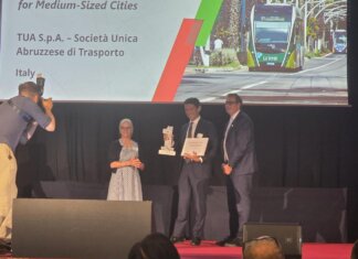 Sostenibilità, Trasporto Unico Abruzzese vince l’’Uitp Award 2026′ con ‘La Verde’