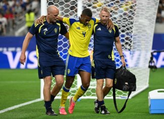 Svezia, infortunio per Hien: difensore dell’Atalanta ko contro Giappone