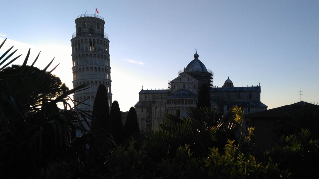 vista dalle mura di pisa